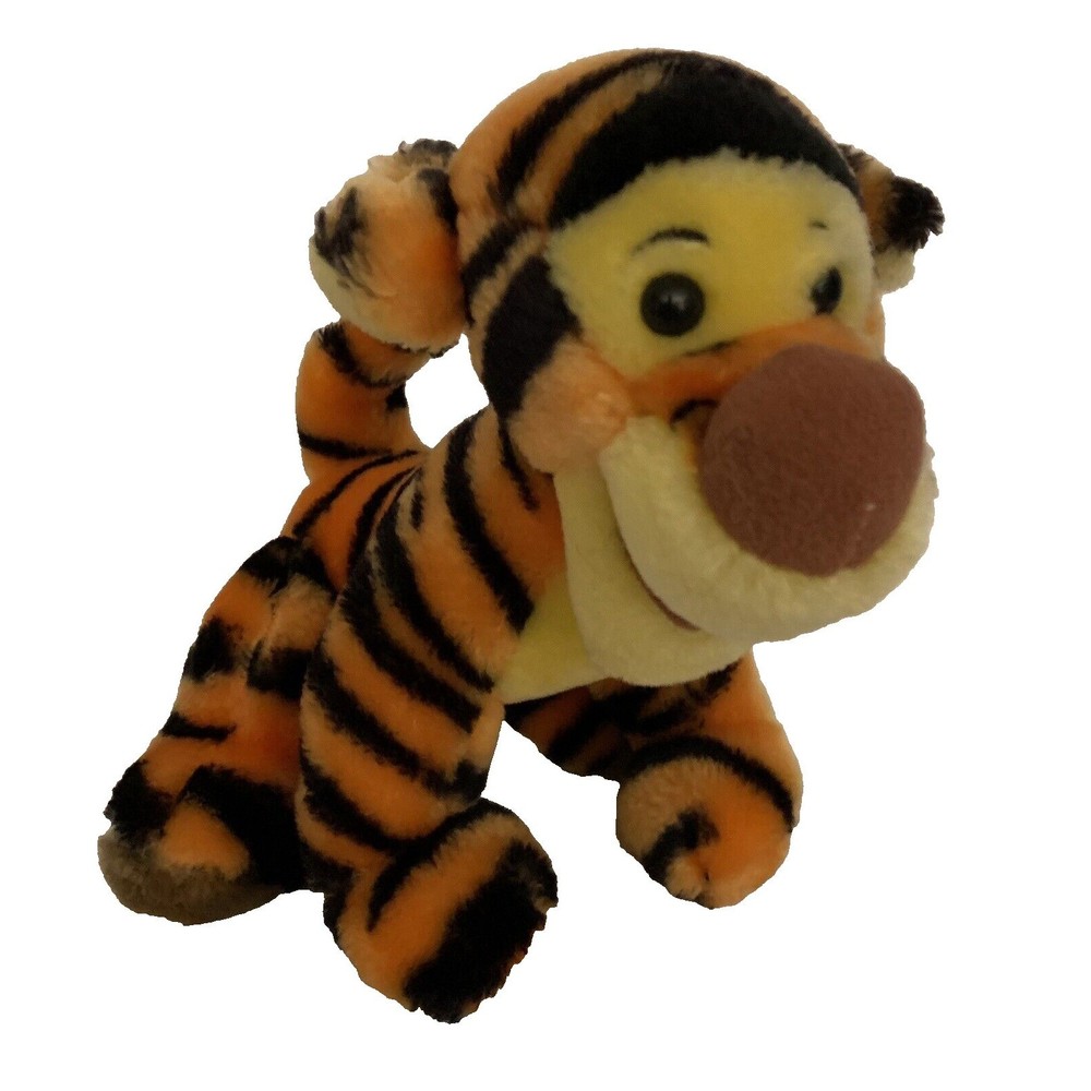 Disneyland Walt Disney World Tigger Plush Brown Nose 9" Vintage